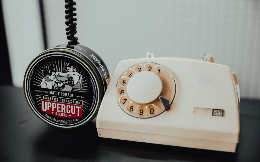 Zdjęcie nowoczesnego wnętrza barbera w Bielsku-Białej.