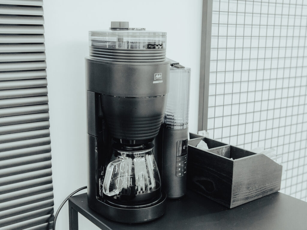 Zdjęcie nowoczesnego wnętrza barbera w Bielsku-Białej.