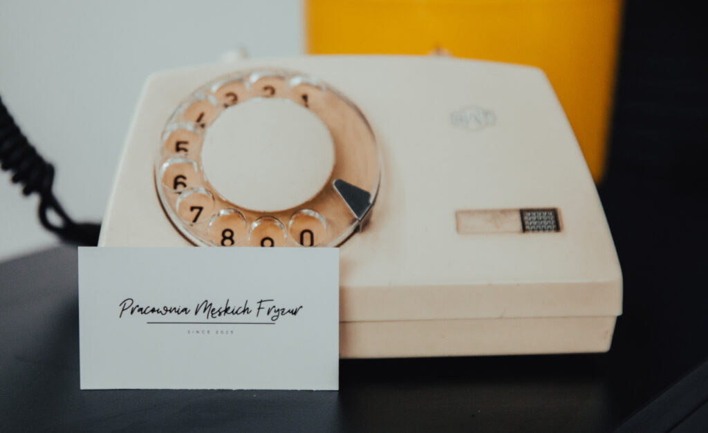 Zdjęcie nowoczesnego wnętrza barbera w Bielsku-Białej.