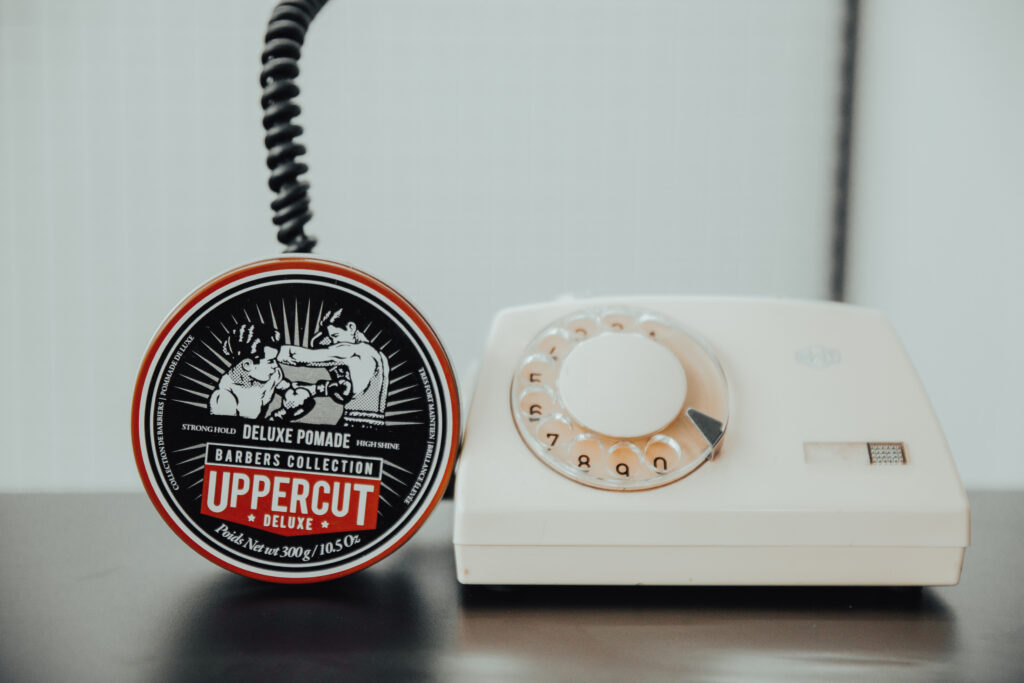 Zdjęcie nowoczesnego wnętrza barbera w Bielsku-Białej.